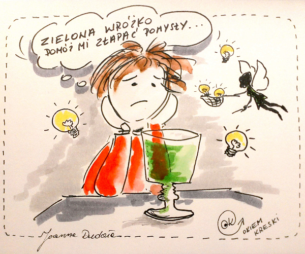 zielona wróżka